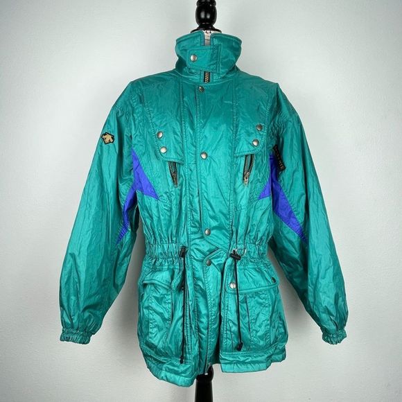 Descente Other - Descente Ski Jacket Vintage 90s Winter Coat Snowboarding Hooded Men’s M/L